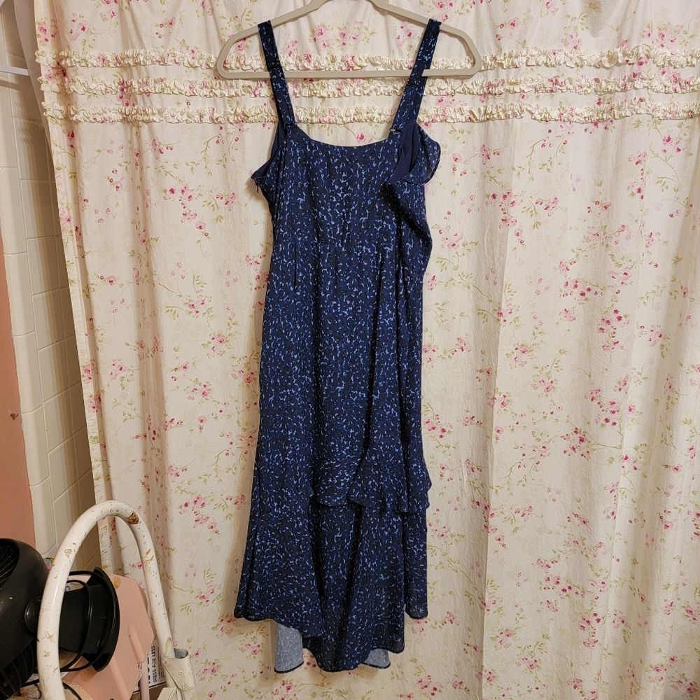 Parker Midnight Blue High Low Dress - Picture 7 of 10